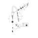 Набор Grohe QuickFix Get UA31484QF7: смеситель для кухни Get 31484001 с дозатором Authentic 40537000 CV030611 фото 5