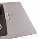 Гранитная мойка для кухни Platinum 6250 ZIRKONE матовая Дюна 41581 фото 5