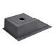 Комплект кухонної мийки Kroner KRP Schwarze 7849LHM PVD ST4303 ST42121 фото 8