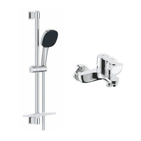 Смеситель для ванны Grohe QuickFix Get с душевой стойкой Vitalio Comfort 110 3288726929 CV036748 фото