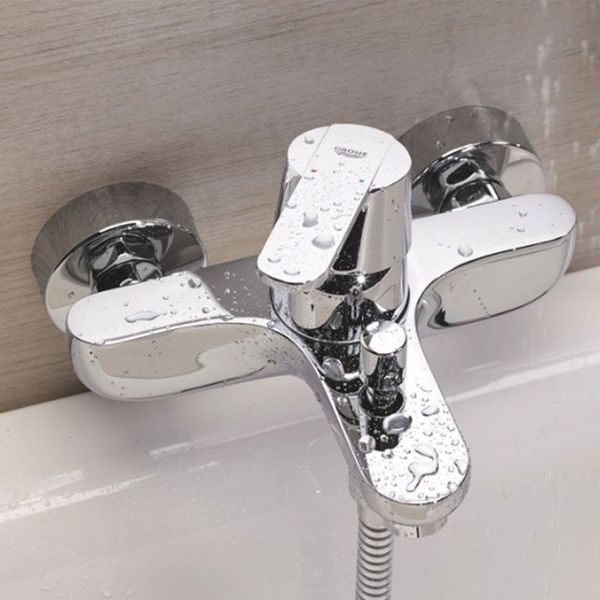 Смеситель для ванны Grohe QuickFix Get с душевой стойкой Vitalio Comfort 110 3288726929 CV036748 фото