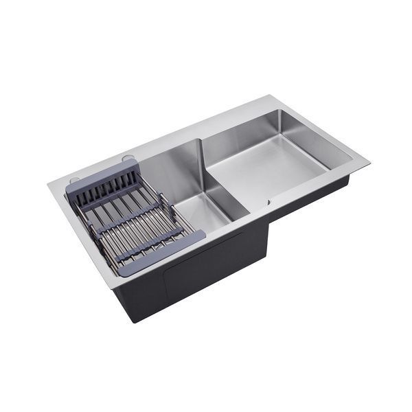 Комплект кухонной мойки 780х480 LHM Geb&uuml;rstet ST030022 фото
