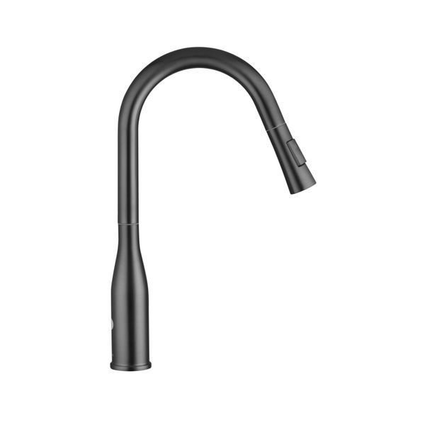 Комплект кухонної мийки Valeso 60х50HM PVD ST08 Grafite SL73540 фото