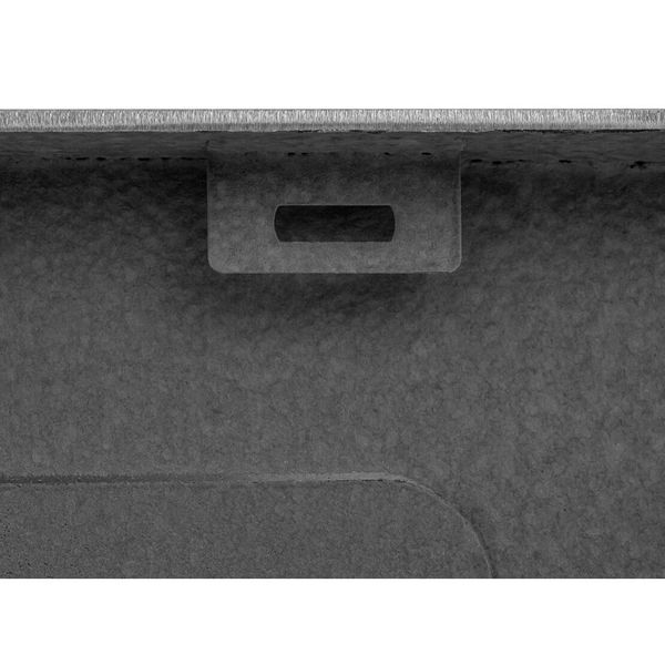 Комплект кухонной мойки Kroner KRP Schwarze 60х50HM PVD ST05 Grafite SL43872 фото