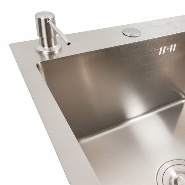 Комплект кухонной мойки Platinum Handmade CM 65*50 L pl23349 фото