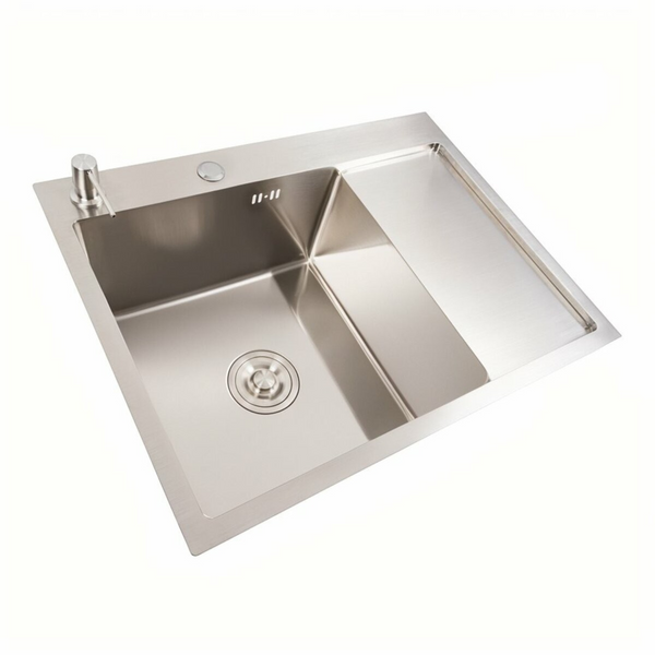 Комплект кухонной мойки Platinum Handmade CM 65*50 L pl23349 фото