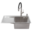 Комплект кухонной мойки KRP Geb&uuml;rstet - 7849RHM ST4301 ST825250 фото