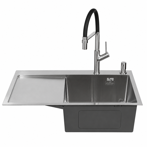 Комплект кухонної мийки KRP Geb&uuml;rstet - 7849RHM ST4301 ST825250 фото