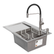 Комплект кухонной мойки KRP Geb&uuml;rstet - 7849RHM ST4301 ST825250 фото 2