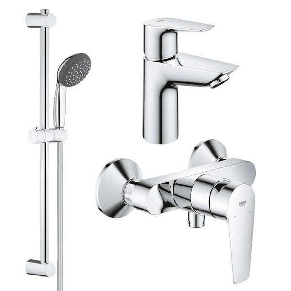 Набор смесителей 3 в 1 для ванной комнаты Grohe QuickFix StartEdge S-Size UA202502SE CV030627 фото