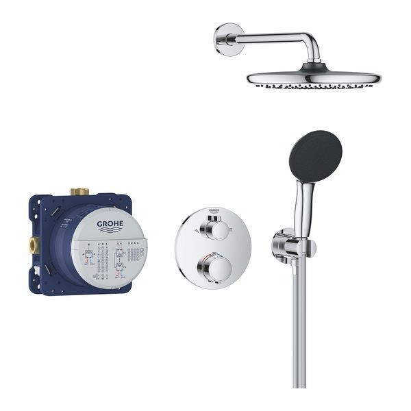 Душевая система скрытого монтажа термостатическая Grohe QuickFix Precision Grohtherm 34883000 CV033250 фото