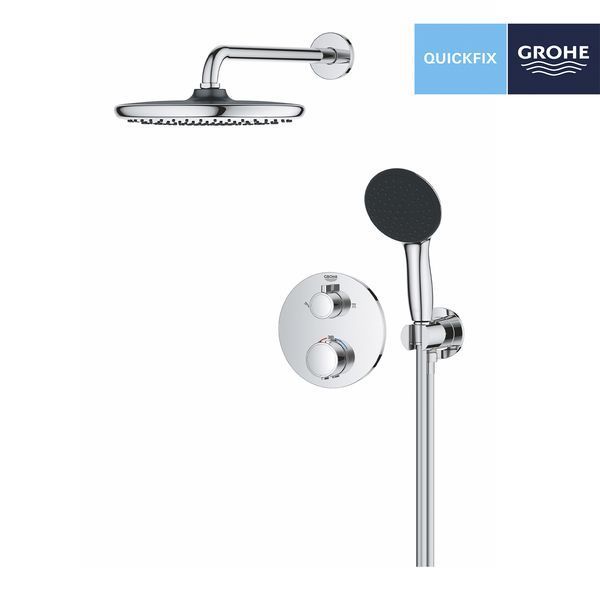 Душевая система скрытого монтажа термостатическая Grohe QuickFix Precision Grohtherm 34883000 CV033250 фото