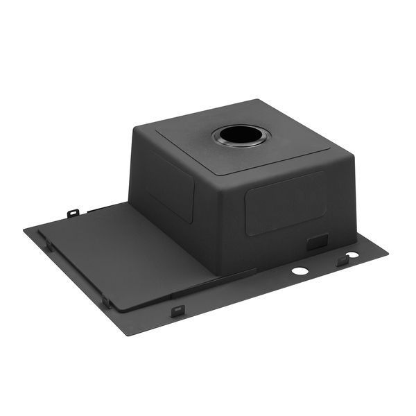 Кухонна мийка Kroner KRP Schwarze - 6350RHM PVD (3.0/1.0 мм) CV031323 фото