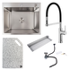 Комплект кухонной мойки Valeso 60х50HM Kitchen Line SL73857 фото 1