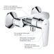 Набор смесителей 3 в 1 для ванной комнаты Grohe QuickFix StartEdge S-Size UA202502SE CV030627 фото 10
