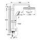 Душова система Grohe QuickFix Vitalio Start 250 Cube 26698000 CV030602 фото 3