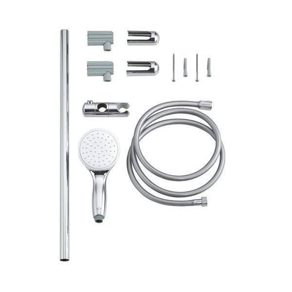 Смеситель для ванны Grohe Grohtherm 800 34567000 с душевым гарнитуром 27948001 (34567001) CV032204 фото
