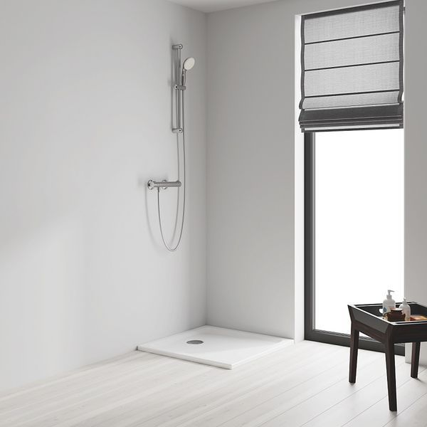 Смеситель для ванны Grohe Grohtherm 800 34567000 с душевым гарнитуром 27948001 (34567001) CV032204 фото