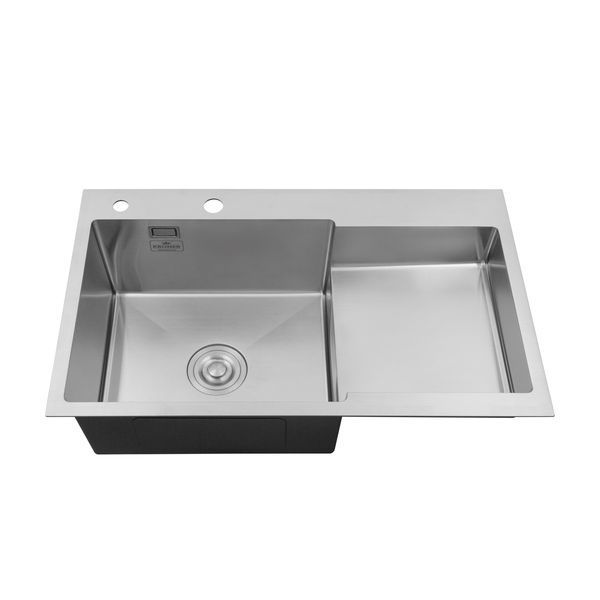 Кухонная мойка Kroner KRP Geb&uuml;rstet - 7848LHM (3.0/1.0 мм) CV030021 фото