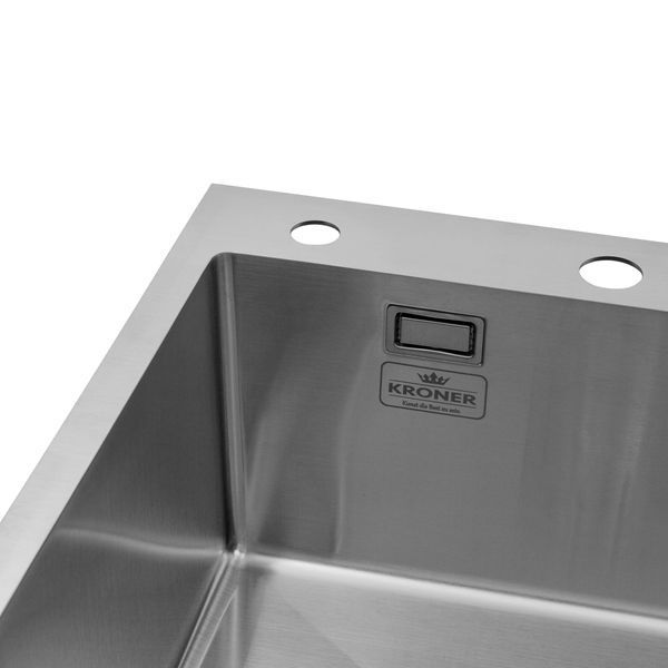 Кухонная мойка Kroner KRP Geb&uuml;rstet - 7848LHM (3.0/1.0 мм) CV030021 фото