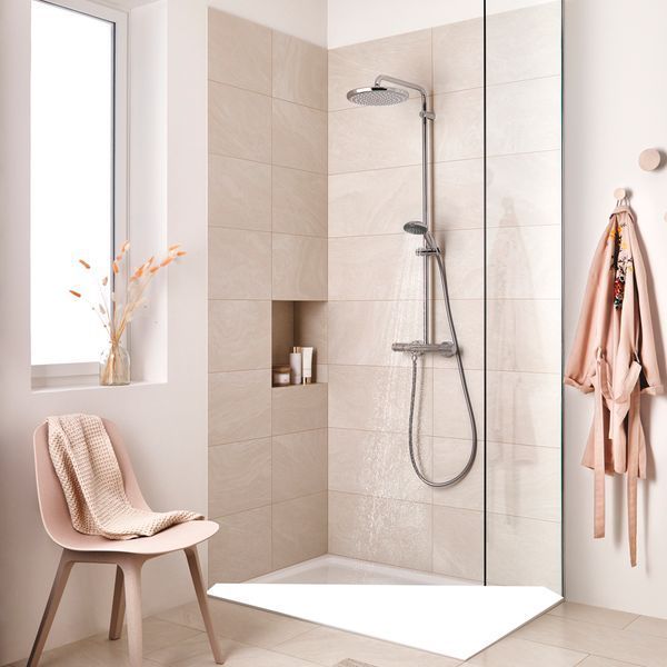 Душевая система термостатическая Grohe QuickFix Vitalio Start System 250 26816000 CV030603 фото