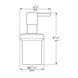 Дозатор для жидкого мыла без держателя Grohe QuickFix Start 41188000 CV034386 фото 2