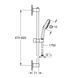 Душевой гарнитур Grohe QuickFix Vitalio Comfort 110 26096001 CV033521 фото 2