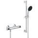 Набор смесителей Grohe Quickfix термостат для душа с душевым гарнитуром Precision Flow THM и смеситель для раковины StartEdge S-Size UA202503TE CV030628 фото 3