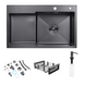 Комплект кухонної мийки KRP Schwarze PVD - 7848RHM ST51421 фото 1