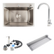 Комплект кухонной мойки Platinum Handmade HSBB 600x500x230 pl23811 фото 1