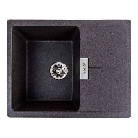 Гранітна мийка для кухні Platinum 6250 ZIRKONE матовий Гренадін 41587 фото