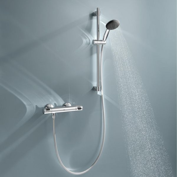 Комплект смесителей для душа с термостатом Grohe QuickFix UA202503TS CV030629 фото