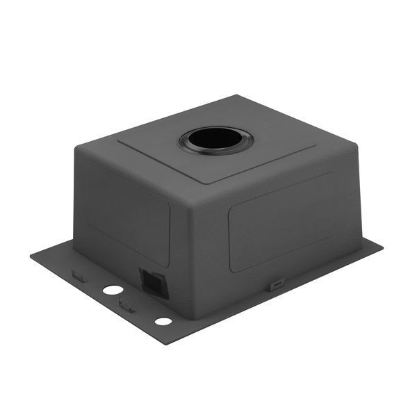 Кухонна мийка Kroner KRP PVD Schwarze - 4050HM (3,0/1,0 мм) CV035374 фото