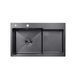 Комплект кухонной мойки KRP Schwarze PVD - 7848LHM ST51422 фото 2