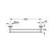 Тримач для рушників Grohe QuickFix Start Cube 411042430 CV034628 фото 2