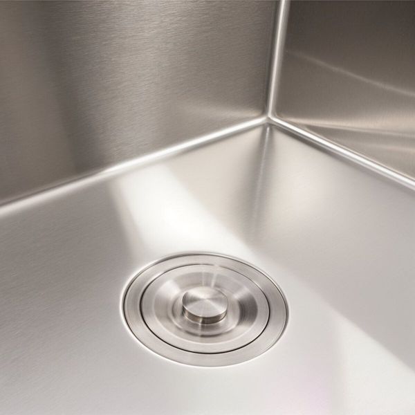 Комплект кухонної мийки Valeso 60х50HM BLK15 Kitchen Line SL73431 фото