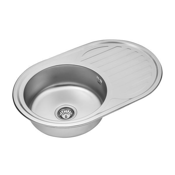 Кухонная мойка Kroner KRP Satin - 7750 (0.8 мм) CV022788 фото