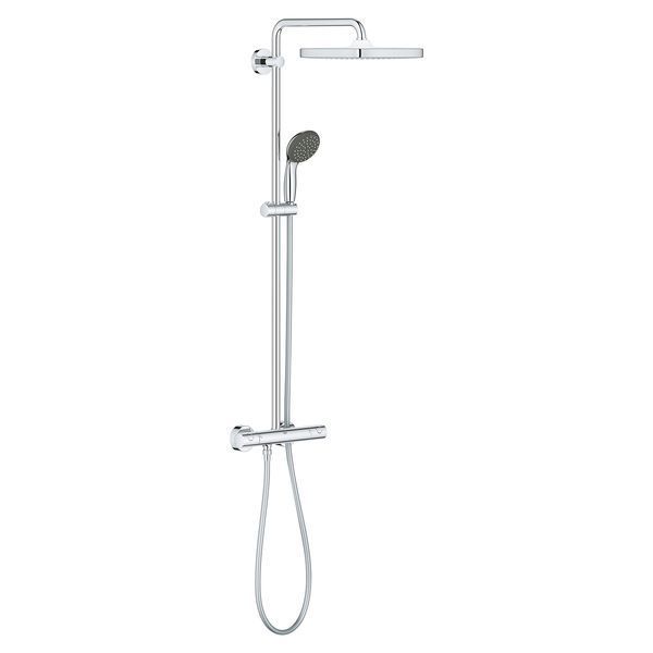 Душова система термостатична Grohe QuickFix Vitalio Start System 250 Cube 26697000 CV030605 фото