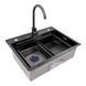 CM 64*50B Кухонна мийка PVD чорна (Work station) Valeso Handmade 50199 фото 3
