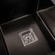Кухонна мийка Platinum Handmade PVD HDB чорна 780х480х230 на дві чаші (квадратний сифон,3.0/1.0) 36734 фото 5