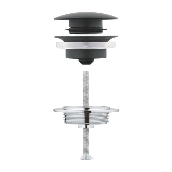 Набор смесителей 3 в 1 для ванной комнаты Grohe QuickFix Start Black UA303301MQ CV032749 фото