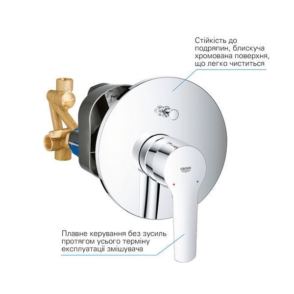 Душевая система скрытого монтажа Grohe QuickFix Start UA25183007 CV030623 фото
