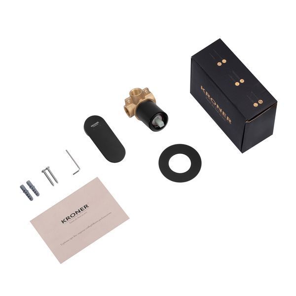 Смеситель скрытого монтажа для душа Kroner Element 211433-3801 CV035974 фото