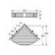 Полка для ванной комнаты Grohe Start Cosmopolitan угловая 41172000 CV033412 фото 2