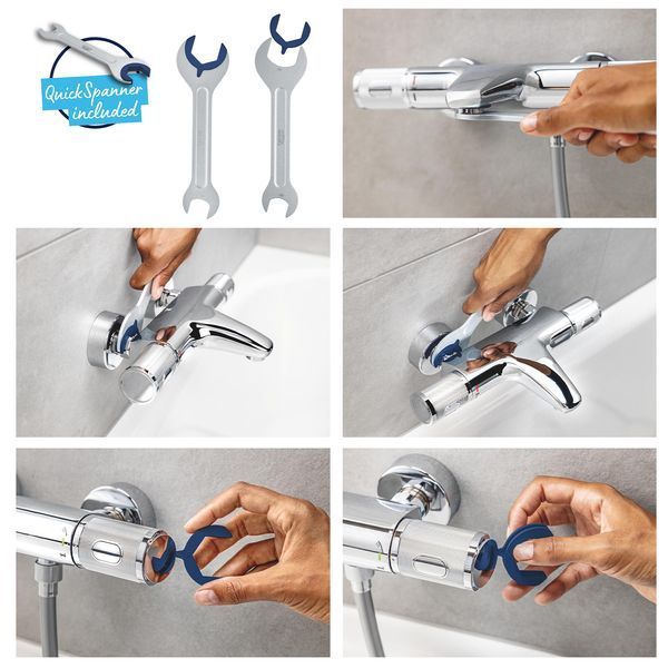 Душова система термостатична Grohe QuickFix Vitalio Comfort System 250 26984001 CV033294 фото