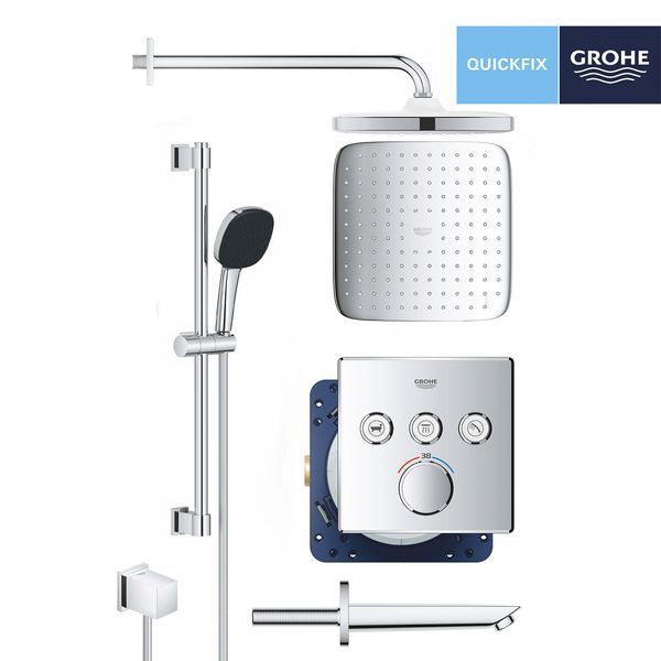 Душевая система скрытого монтажа Grohe QuickFix SmartControl UA202801C3 CV030614 фото