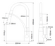 Комплект кухонной мойки Kroner KRP Geb&uuml;rstet - 6350RHM ST4302 ST55678 фото 13