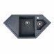 Гранитная мойка для кухни Platinum 9950 PANDORA матовая Графит 3679 фото 1