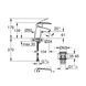 Смеситель для раковины Grohe Start S-Size 23550001 CV031928 фото 3