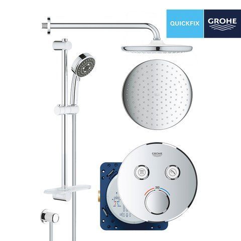 Душова система прихованого монтажу Grohe QuickFix SmartControl UA202801R2 CV030615 фото